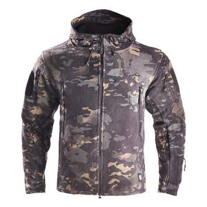 Veste de chasse camouflage en polyester personnalisée de haute qualité Vestes d'hiver et imperméables pour hommes - Product Image 4