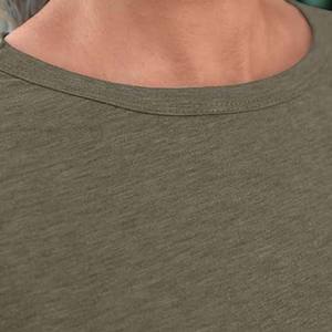 Meilleur prix, service OEM personnalisé, t-shirt femme d'été, écologique, 100% coton/polyester, manches courtes, col rond, coupe régulière confortable - Product Image 4