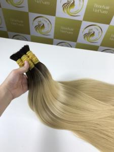 Hot Sale Large Stock Natural Wave Vietnamese Virgin <b>Hair</b> <b>Extensions</b> for Women Bulk All Colors - Product Image 6
