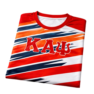 Kappa Alpha Psi Dry Fit Jersey True To Size Performance Fabric Moisture-Wicking Breathable Fit Embroidered Greek Letter Crest - Product Image 6