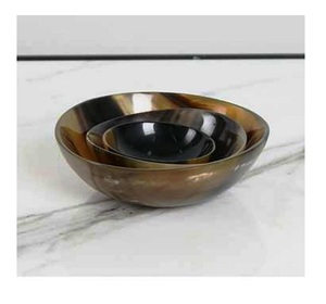 Plato de cuerno de Bodeg de lujo, superventas, cuenco decorativo para afeitar y servir de Búfalo, producto más vendido - Product Image 5