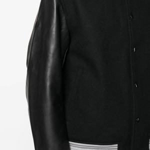 Chaquetas Varsity Lisas para Hombre, Modelo 2026, Venta al Por Mayor, Diseños Personalizados, Manga Larga, Lona Vintage, Impermeables y Resistentes al Viento - Product Image 6