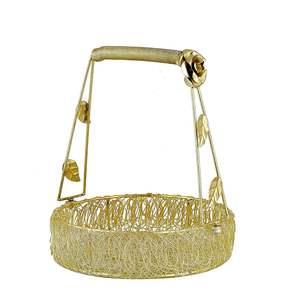 Plateau de service de fruits en treillis métallique de haute qualité conception personnalisée fabrication et exportateur inde taux bon marché - Product Image 1