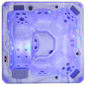 Spa extérieur <span class=keywords><strong>de</strong></span> qualité commerciale pour 6 personnes, pour hôtels et complexes hôteliers, en acier inoxydable renforcé - Product Image 2