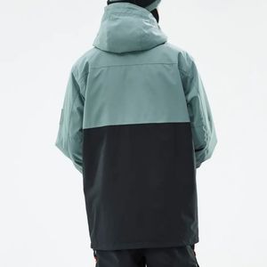 Traje de Esquí de una Pieza para Hombre, Invierno 2026, Impermeable, con Capucha, Bordado, de Forro Polar, Conjunto de Snowboard - Product Image 2