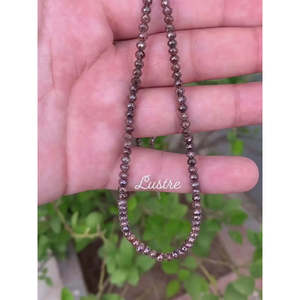 เพชรเม็ดกลมเจียระไนสีแดงธรรมชาติ AAA+ ขนาด 3.5-4.5 มม. - Product Image 4
