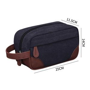 2025 New Canvas Flat Makeup <b>Bag</b> <b>Large</b> <b>Capacity</b> Handheld Portable <b>Cosmetics</b> Storage <b>Bags</b> High Quality Toilet <b>Bag</b> - Product Image 5