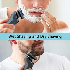 Cabezales de Repuesto FL para Afeitadoras Eléctricas, Cuchillas Triples y Dobles, Resistentes al Agua IPX7, Lavables en Seco/Húmedo, para Uso Facial - Product Image 3