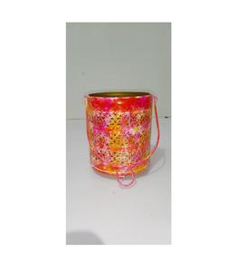 Portavelas de metal adornado, soporte votivo, patrones florales diseñados para un toque romántico para Navidad, ocasiones especiales, bodas incluidas - Product Image 1