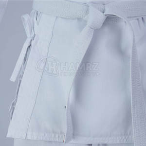 Uniforme de karaté en coton de couleur personnalisée de haute qualité - Product Image 5