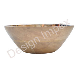 Cuenco para servir con revestimiento de esmalte alto, respetuoso con el medio ambiente, duradero, 100% cuencos de ensalada de frutas de madera, ensaladera reutilizable, precios baratos - Product Image 4