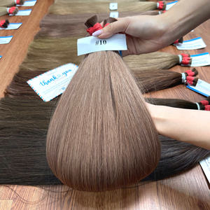 Extensiones de Cabello Humano Virgen Vietnamita 100% Natural, de Alta Calidad, Sin Procesar, Lisas, Doble Capa, Más Vendidas - Product Image 1
