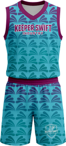 เสื้อทีมบาสเก็ตบอลชุดบาสเก็ตบอลกางเกงขาสั้นสีตามสั่ง - Product Image 5