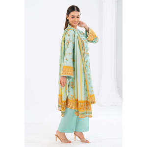 Conjunto de Traje de 3 Piezas Estampado para Mujer con Dupatta CLP-52227 - Product Image 6