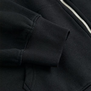 Vente chaude coton mélangé polaire tissu fermeture à glissière extrême longue sweat à capuche surdimensionné femmes manteau à capuche robe à capuche - Product Image 3