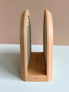 ที่ใส่ผ้าเช็ดปากหวายไม้โค้งแบบพรีเมี่ยมสำหรับโต๊ะรับประทานอาหารแบบทันสมัยการตกแต่งห้องครัวและใช้ในบ้านทุกวันจากอินเดีย - Product Image 5