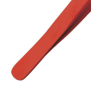 Ensemble de pinces à épiler pour cils en acier inoxydable de haute qualité, de marque, courbées, inclinées, pointues, volumineuses, Maclura, argent, pour sourcils - Product Image 4