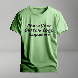 T-shirt en coton personnalisé de haute qualité pour hommes avec option d'impression et design blanc classique à manches courtes pour la vente en gros - Product Image 2