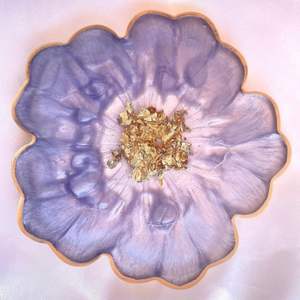 Dessous de verre en résine époxy bleue de meilleure qualité de forme ronde pour la cuisine et la table Tasse à eau Dessous de verre en résine de l'Inde Utilisation de souvenirs - Product Image 4