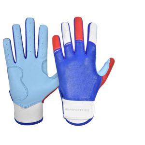 Gants de Frappeur Softball Gants de Frappeur de Baseball Logo Personnalisé Prix Abordable Gants de Frappeur Droitier en Peau de Mouton Taille S à XXL - Product Image 1