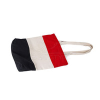 Vente d'usine directe de qualité supérieure léger rayé toile femmes sac à bandoulière doublure en coton nouvelle mode dame Portable