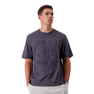 Vêtements d'été décontractés mi-lourds personnalisés pour hommes T-shirt uni graphique en coton gaufré de style formel pour un usage quotidien - Product Image 6