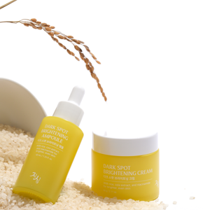 Corea OEM ODM cura della pelle di cura della pelle illuminante fiale di riso Coix Niacinamide vegano a base di erbe Anti-rughe per macchie scure irregolari - Product Image 5