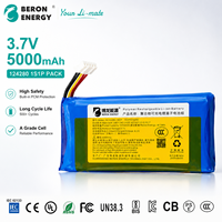 Batterie LiPo rechargeable au lithium-ion 3,7 V 5000 mAh pour routeur portable 4G 5G OEM