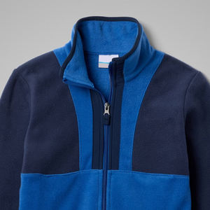 Sweat-shirt en molleton de haute qualité avec logo personnalisé pour garçons / Prix de gros pour les acheteurs en gros avec design à blocs de couleur décontracté - Product Image 2