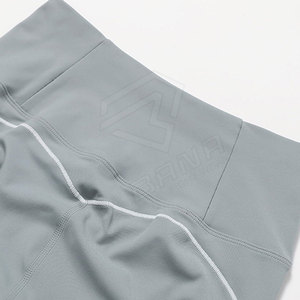 Conjunto de Yoga para Mujer Talla Grande, Color Sólido, Sensación Suave, 2 Piezas, Secado Rápido, Transpirable, Sin Costuras, Cintura Elástica Personalizada, Spandex/Nailon de Alta Calidad - Product Image 6