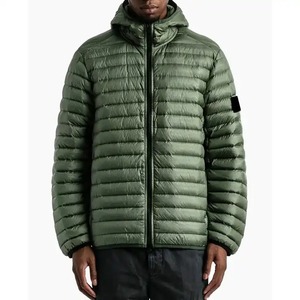 OEM personalizado cortavientos acolchado cuello bombardero burbuja chaqueta pulóver ligero secado rápido Puffer Jscket - Product Image 6