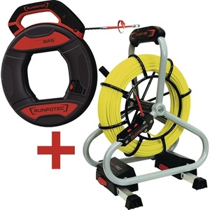 Juego Profesional RUNPOTEC de Caña de Pescar de Fibra de Vidrio de 4.5 Metros con 30 m de Cinta de Pesaje para Pescadores - Product Image 1