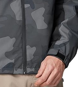 Chaqueta Impermeable con Capucha y Bolsillos con Cierre, Cómoda y Elegante, Nueva Colección de Moda Masculina - Product Image 3