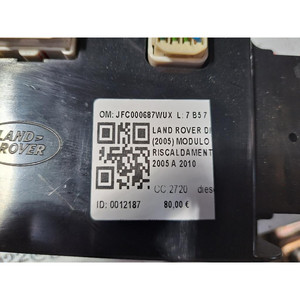 CLIMATE COMMANDI LAND ROVER Discovery Série III JFC000687WUX (04>10) - Product Image 5