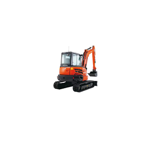 Kubota-Miniexcavadora compacta de cola cero, máquina de orugas oscilante para excavación de zanjas, trabajos de construcción de paisajismo - Product Image 6