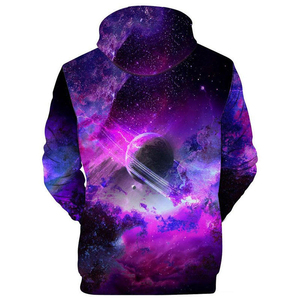 Sudadera con capucha de Jersey de alta moda 2023 para hombre chaqueta de Fitness de sublimación personalizada para invierno - Product Image 2