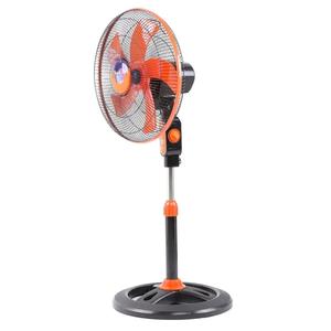 High Performance Pedestal <b>Fan</b> Adjustable Height Stainless Steel 5 Blades Black Industrial 16 Inch <b>Stand</b> <b>Fan</b> - Product Image 3