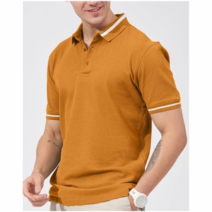 เสื้อโปโลผ้าฝ้ายคุณภาพสูงสำหรับผู้ชายเสื้อลำลองไซส์ใหญ่พิเศษระบายอากาศถักด้วยการออกแบบปักอย่างรวดเร็ว - Product Image 2