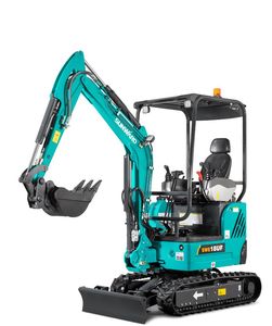 Miniexcavadora Sunward SWE18UF de 1.8 Toneladas con Giro Cero, Motor Yanmar e Hidráulica Kawasaki para Construcción - Product Image 4