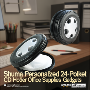 Porta CD Personalizzato Shuma con 24 Tasche, Accessori per Ufficio - Product Image 3