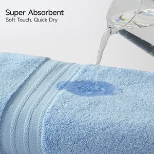 Premium Quality 100% Cotton <b>Bath</b> <b>Towel</b> <b>Sets</b> Quick-Dry Woven 5 Star Luxury Hotel Hand <b>Towels</b> Wholesale Customized ODM - Product Image 3