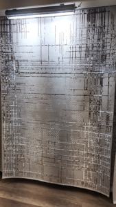 Alfombra Turca de Poliéster Afelpada Adiva, Tejida a Máquina con Diseño Jacquard, de Pelo Alto, Reversible, Acolchada, Lavable, Tradicional, de Yute - Product Image 2