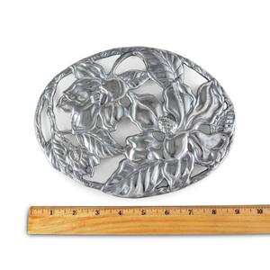 Floral Decorative Metal Trivet Holder Antique <b>Steel</b> Teapot Trivets Metal Trivet for Hot <b>Pots</b> <b>and</b> <b>Pans</b> Hot Pad Mats - Product Image 4
