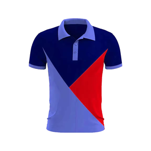 Top qualité solide bébé rose couleur à manches courtes bébé rose côtes FR Polo pour hommes 100% coton logo personnalisé 2024 - Product Image 2