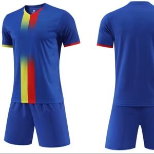 Kit de Jersey de fútbol de calidad superior Fabricación al por mayor Conjuntos de uniformes de fútbol de fábrica Tailandia Custom Oem Odm - Product Image 1