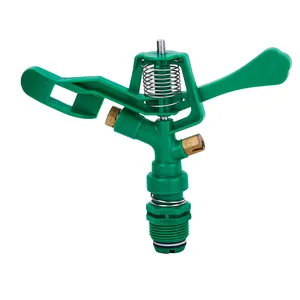 china suppliers 3/4 Plastic Sprinkler with Brass Nozzle riego por aspersores