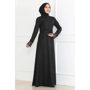 Robe décontractée en coton 100% mauve 6117 - Product Image 1