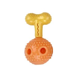 Jouets de drainage pour animaux de compagnie, vente en gros, jouets à mâcher interactifs en silicone durable résistant aux morsures pour l'entraînement des chiens - Product Image 1