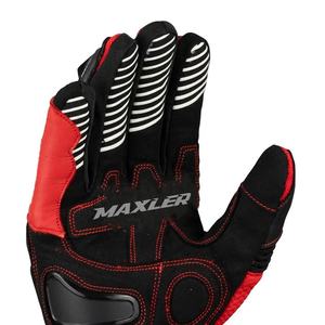 Guantes de moto de cuero de alta calidad cómodos transpirables cortos diseño especial etiqueta personalizada multicolor secado rápido precio barato - Product Image 5