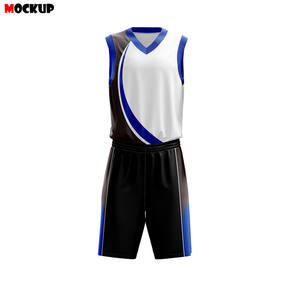 Maillot de basket-ball personnalisé, uniforme pour hommes et femmes |   Uniforme de basket-ball d'équipe imprimé par sublimation de couleur rouge en gros - Product Image 3